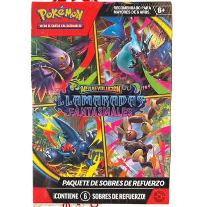 Spanish - Llamaradas Fantasmales (Phantasmal Flames) - Booster Bundle