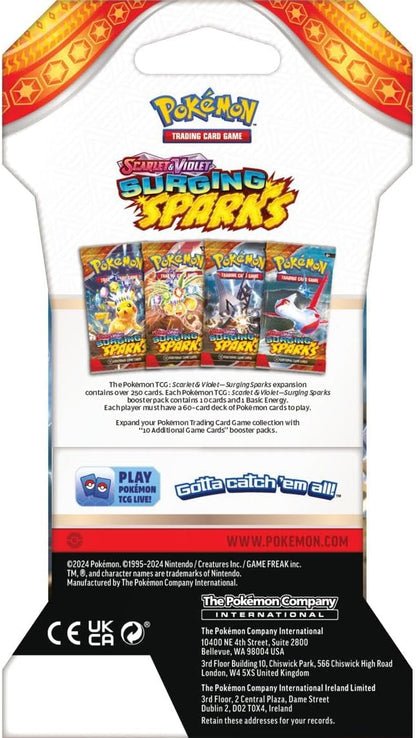 x6 Surging Sparks Sleeved Booster packs