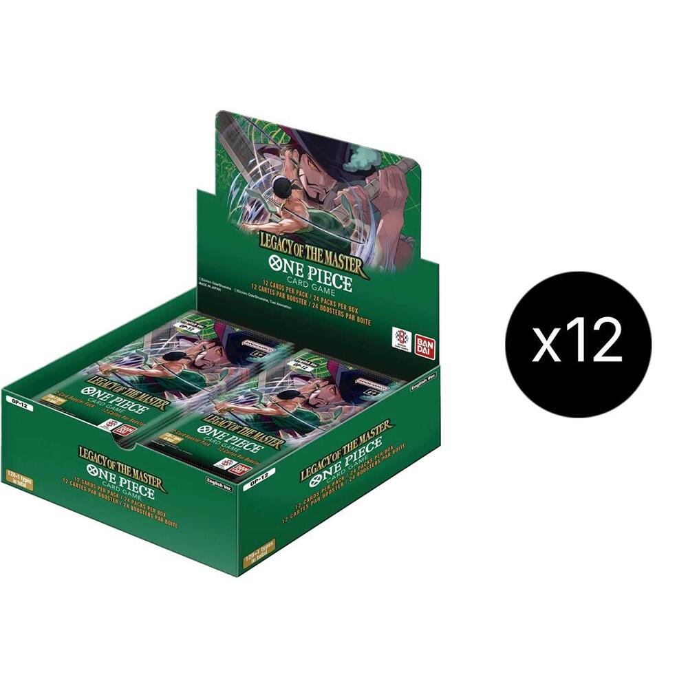 One Piece - Legacy of the Master Booster Box Case (OP12)