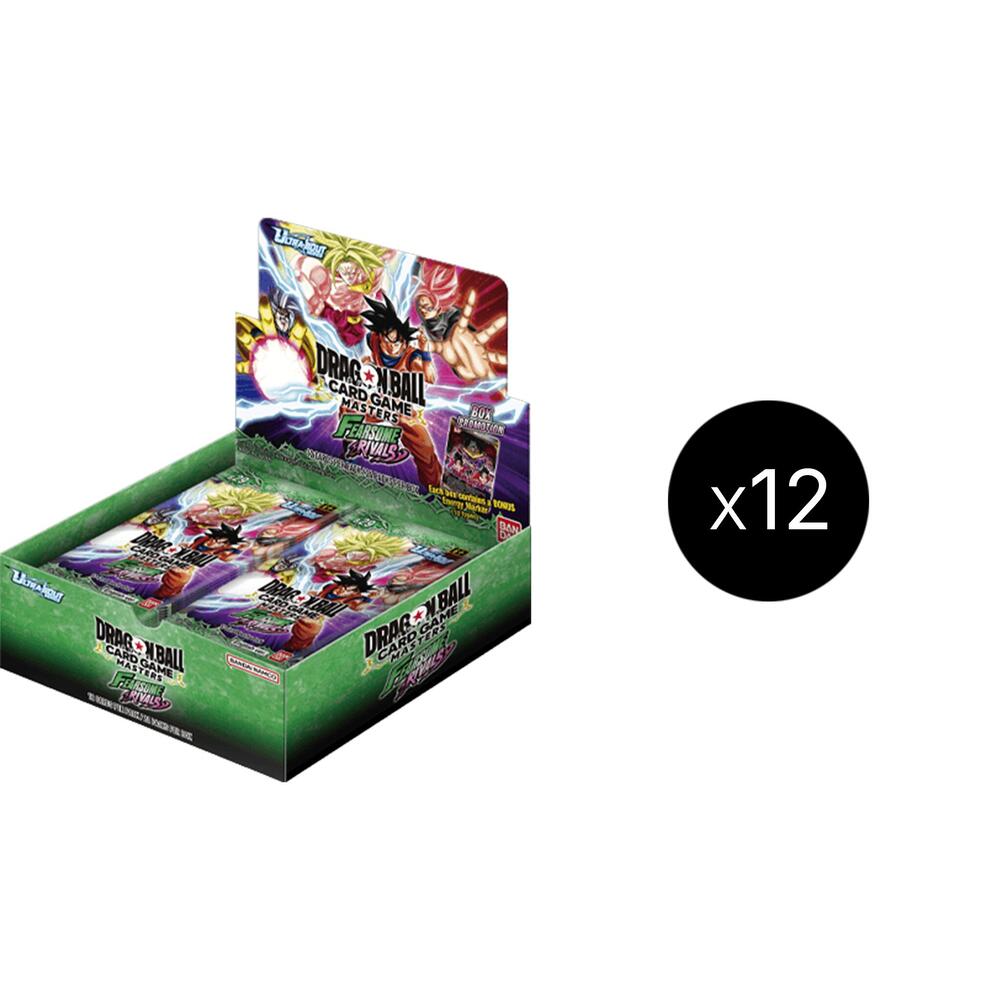 Dragon Ball Card Game Masters  - Fearsome Rivals Booster Box Case
