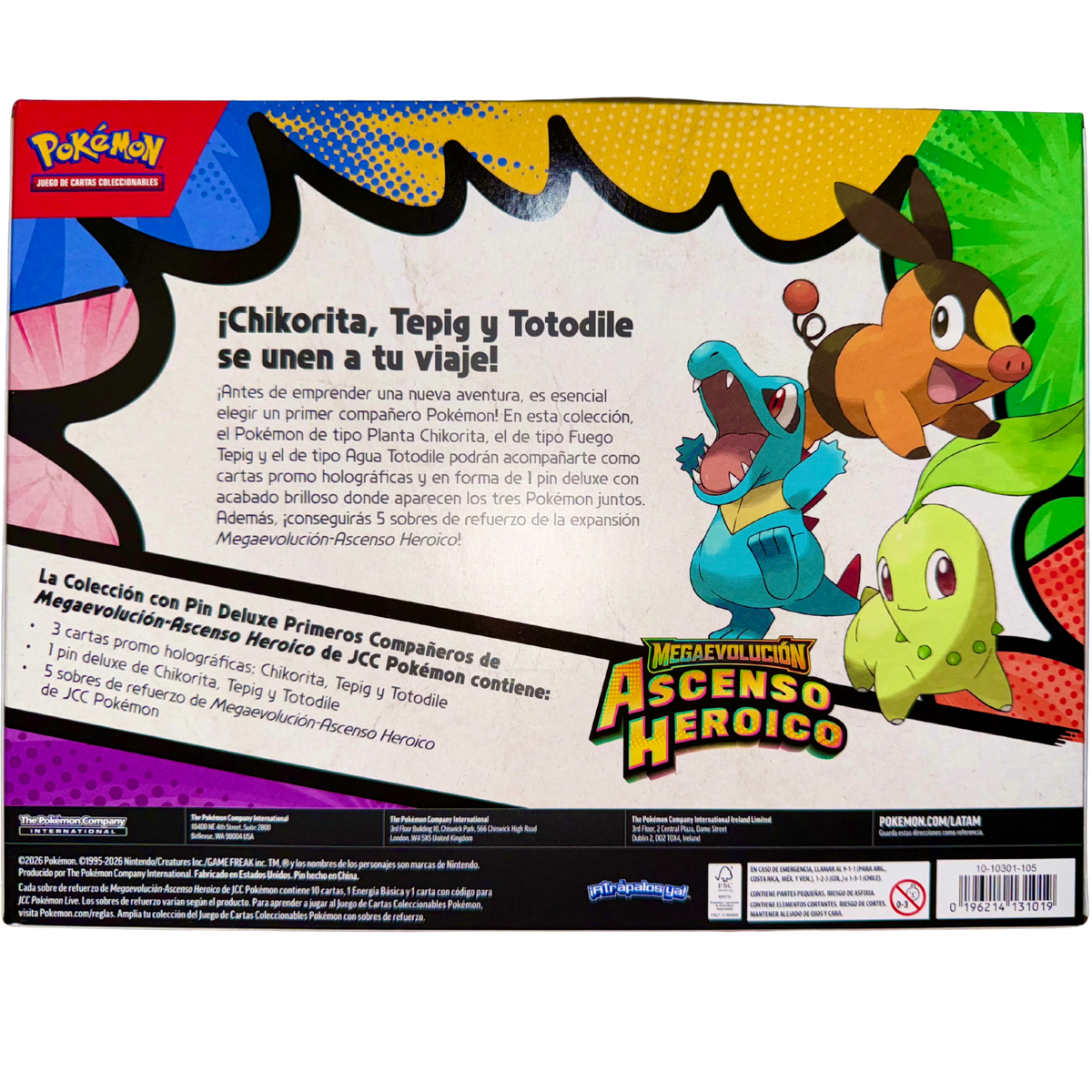Spanish - Ascenso Heroico (Ascended Heroes) Deluxe Pin Collection