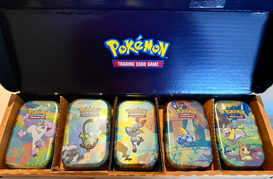 Galar Pals Mini Tin 5 Pack Bundle