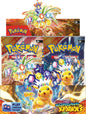 Surging Sparks Booster box display