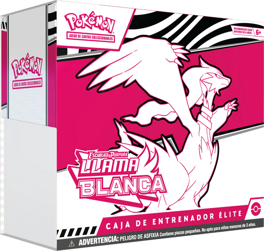 Pokemon TCG Spanish - Llama Blanca (White Flare) Elite Trainer box