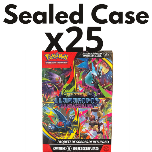 Spanish - Llamaradas Fantasmales (Phantasmal Flames) - Booster Bundle CASE