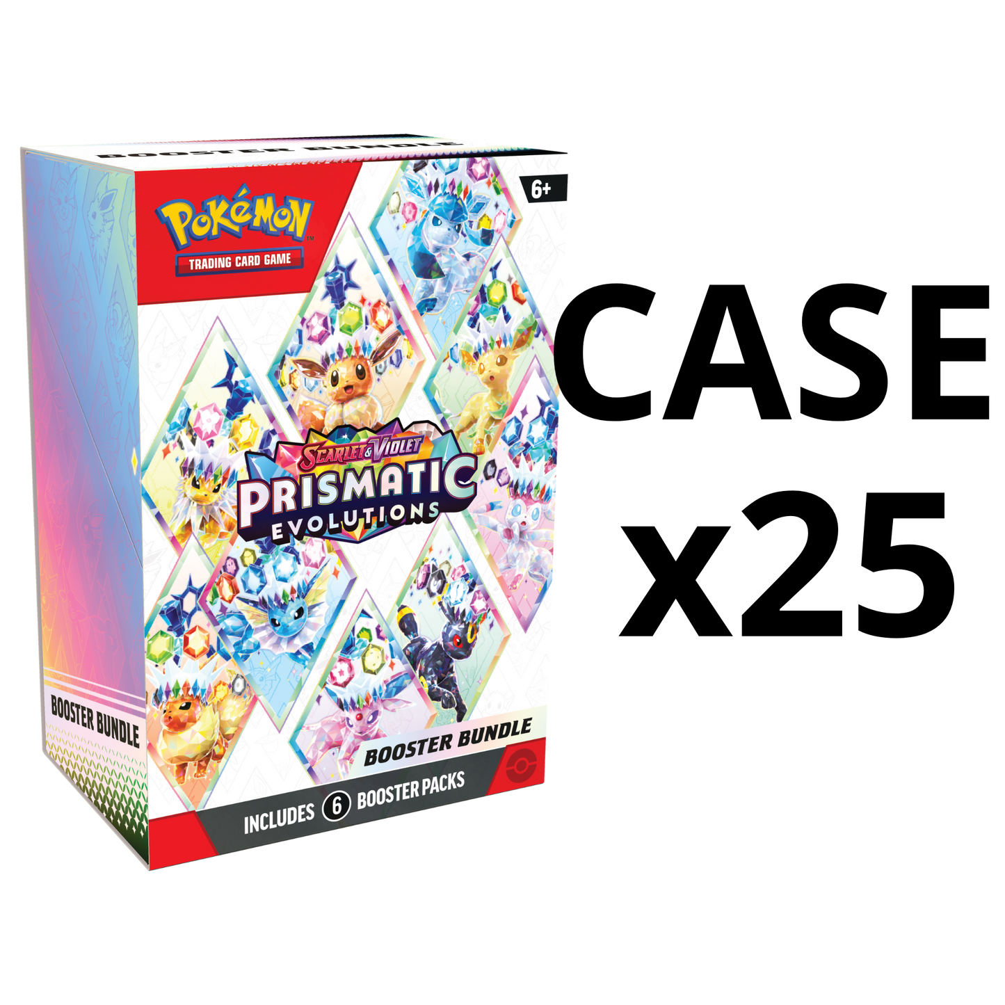 Prismatic Evolutions Booster Bundle Case