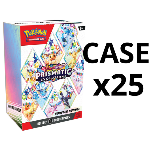 Prismatic Evolutions Booster Bundle Case
