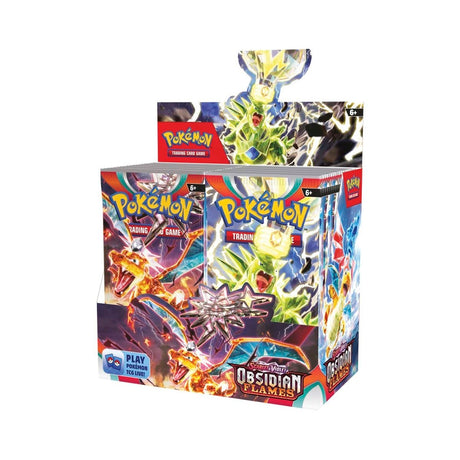 Obsidian Flames Booster Box Display