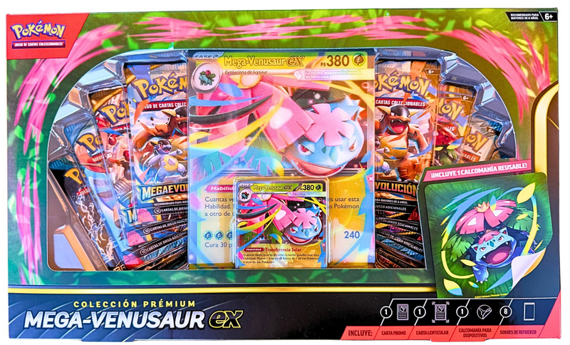 Spanish - Coleccion Premium Mega Venusaur Ex