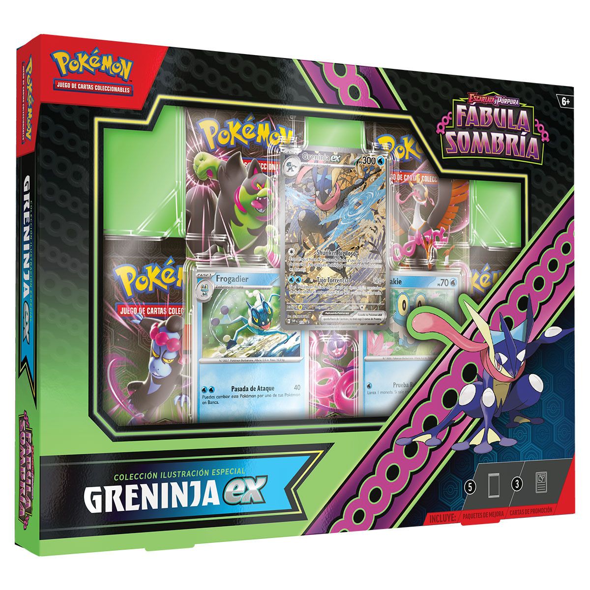 Spanish - Special Illustration Collection Greninja - Fabula Sombria (Shrouded Fabled)