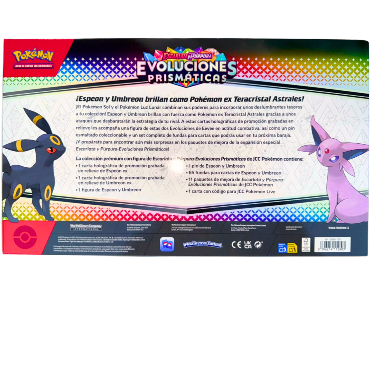 Spanish - Evoluciones Prismaticas (Prismatic Evolutions) - Premium Figure Collection